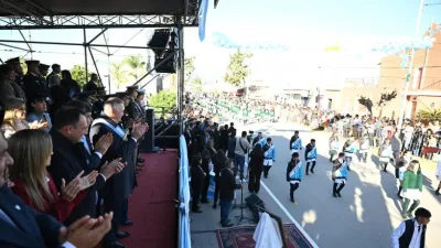 Trancas: Jaldo encabezó los actos oficiales por el Día de la Bandera