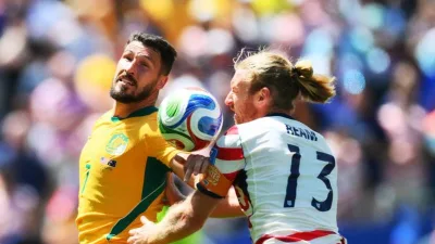 EEUU vence 2-0 a Australia y se mete en dieciseisavos de final del Mundial
