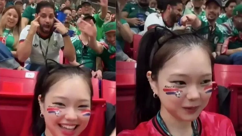 Racismo en el Mundial 2026: un mexicano discriminó a una influencer coreana y lo echaron del trabajo