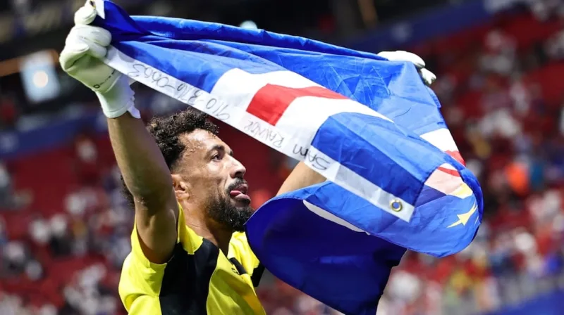 Vozinha, 40 años, arquero de Cabo Verde: "Sabíamos que iba a ser el partido de nuestras vidas y trabajamos para esto. Lograr un punto contra España a mi edad es algo que jamás voy a olvidar"