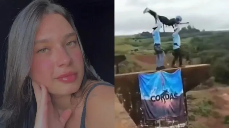 El escalofriante posteo que la joven que murió al caer al vacío en Brasil había publicado minutos antes de la tragedia