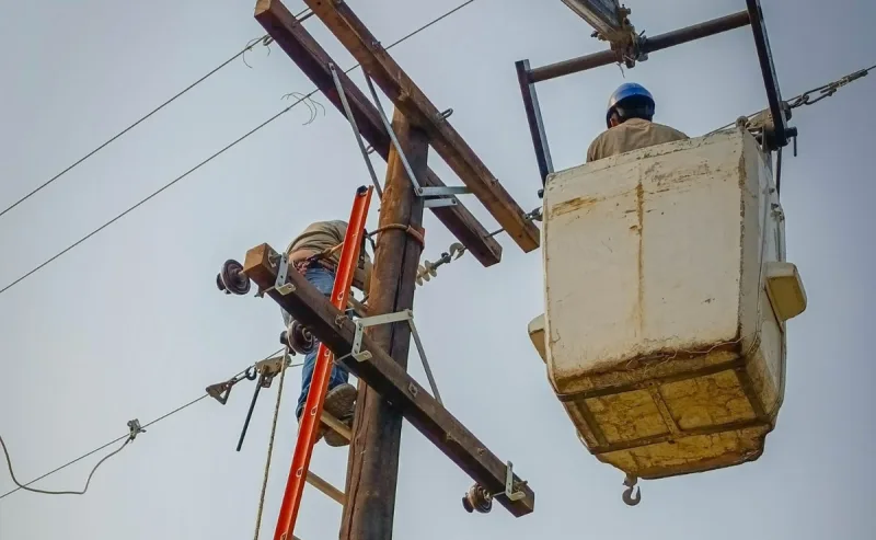 Ejesa anunció cortes programados de energía para el martes en Vinalito y San Antonio