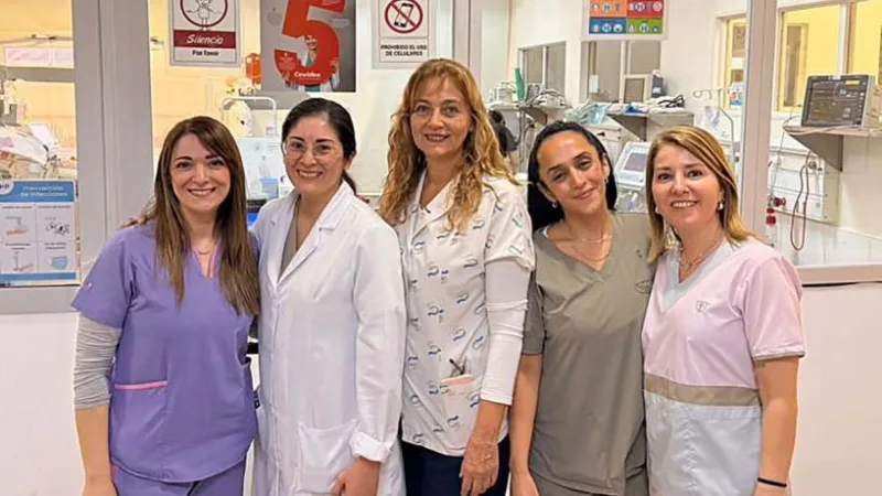 El Servicio de Neonatología del Hospital Eva Perón brinda atención especializada a recién nacidos y prematuros