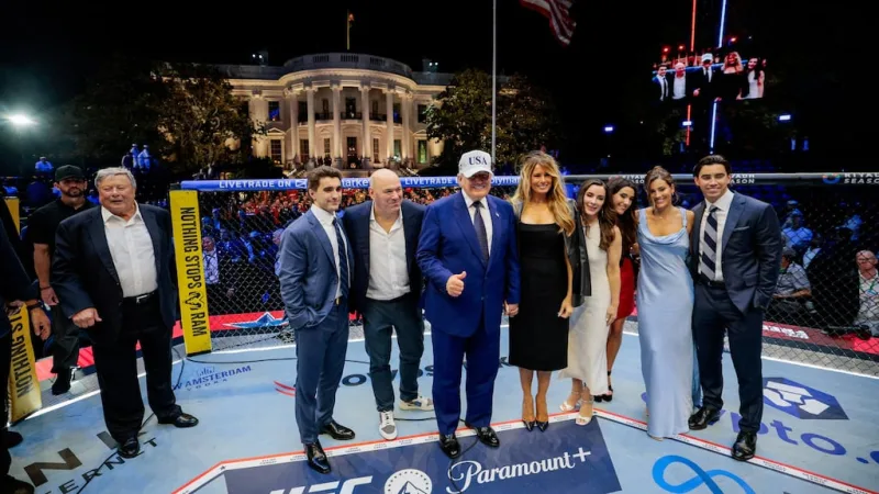 El FBI reveló que frustró un atentado con drones explosivos y francotiradores durante un evento de UFC en la Casa Blanca