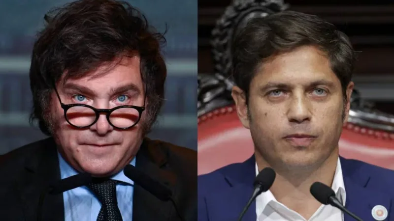 Milei vs Kicillof: encuesta revela quién gana en cada provincia en las elecciones 2027