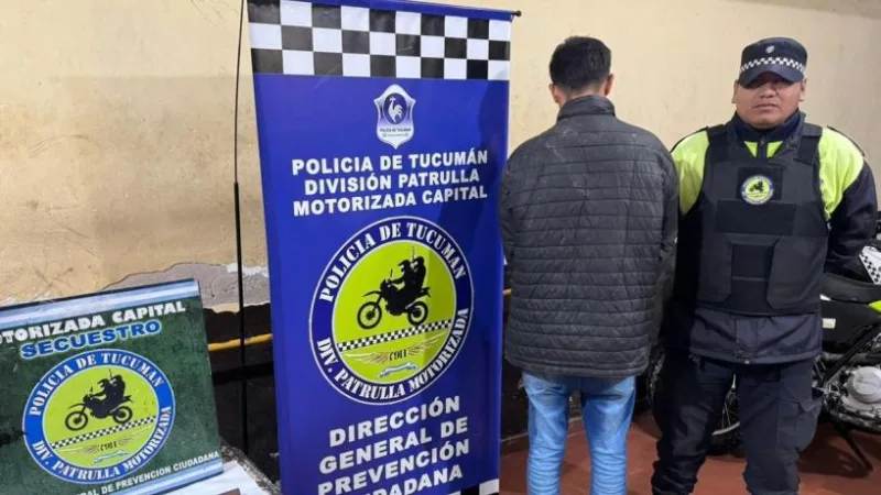 Amenazó a una mujer con una tumbera y fue aprehendido por la Policía