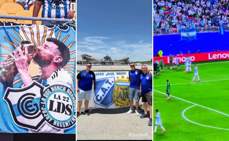 Jujuy estuvo presente en las tribunas del estadio Kansas City
