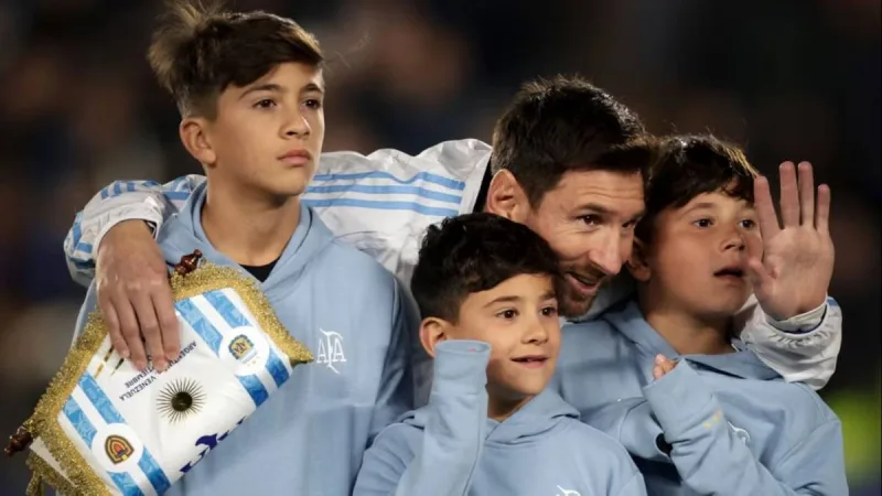 Así están hoy los hijos de Lionel Messi y Antonela Roccuzzo en el Mundial 2026