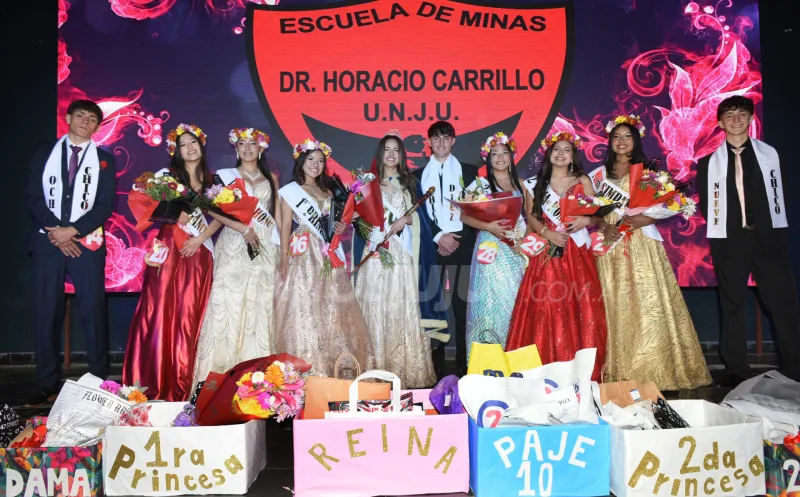La Escuela de Minas coronó a Luisana Cabrera como su Representante 2026