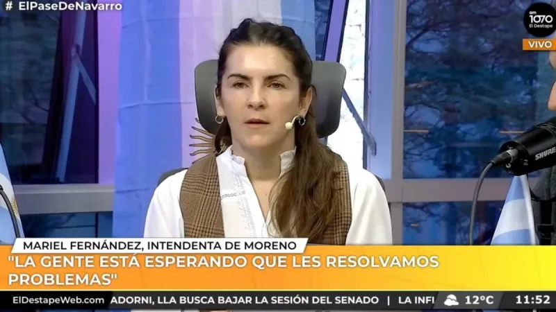 Intendenta de Moreno: “La gente está esperando que le resolvamos los problemas”