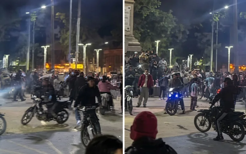 Descontrol en Concepción durante los festejos por la victoria argentina