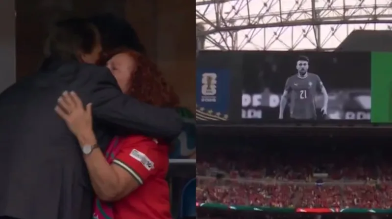 La emotiva escena de los padres de Diogo Jota que se volvió viral durante el Mundial
