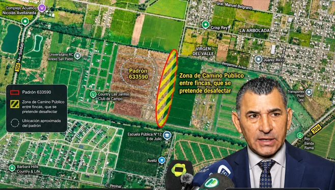 Obligan a Mario Leito a modificar un proyecto que conllevaría millonarios beneficios al Grupo Lucci en San Pablo