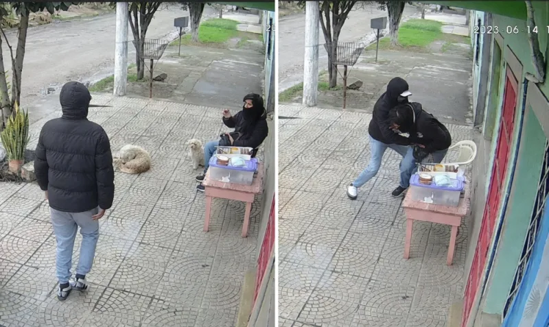 Violento intento de robo en la capital: golpearon a un joven en pleno día