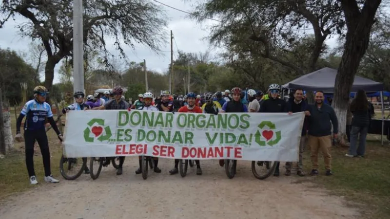 La donación de órganos tuvo un espacio destacado en el Gran Rally Vuelta de Trancas