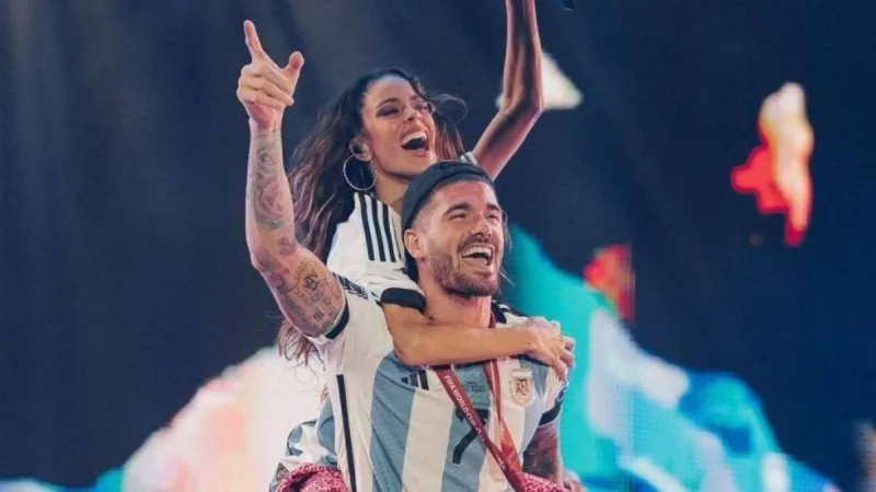 Que viva el amor: así fue como se conocieron Rodrigo De Paul y Tini Stoessel